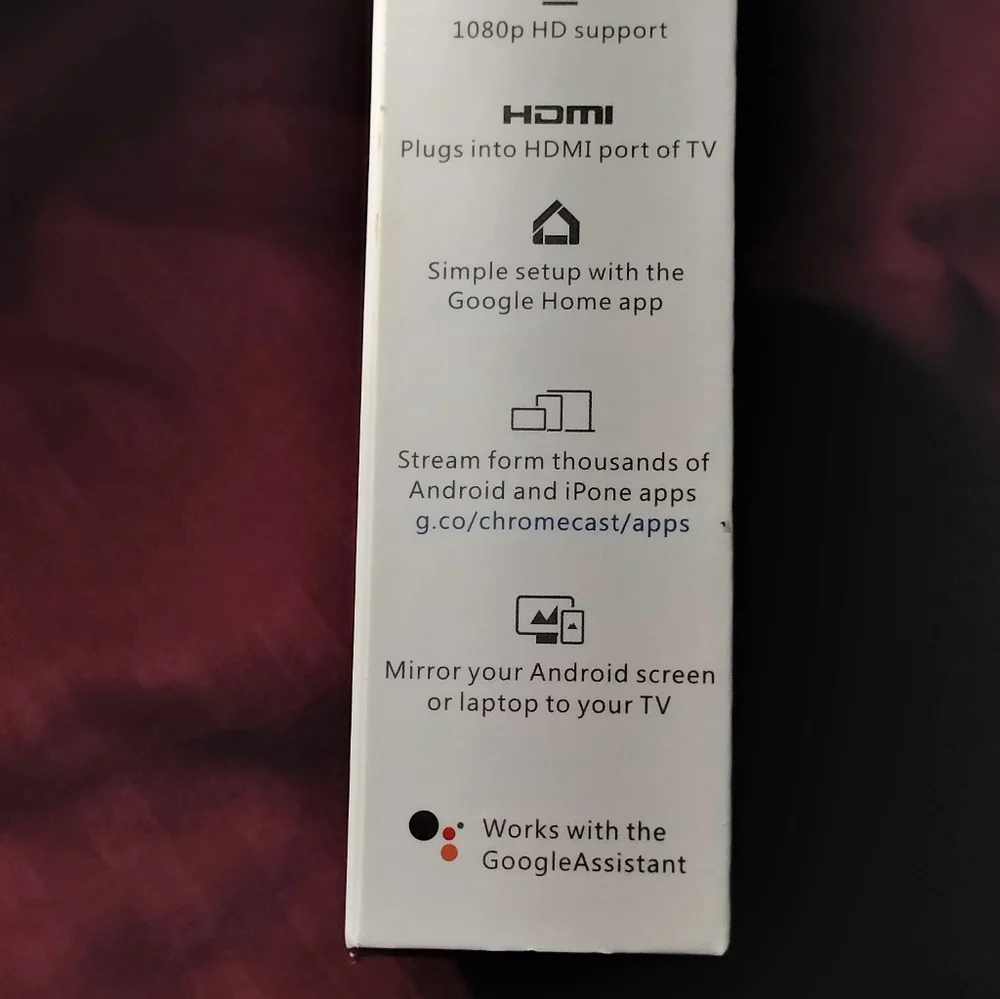 Google Chromecast White Mini